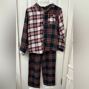GAP Multicolor Plaid Kids Pajama Set